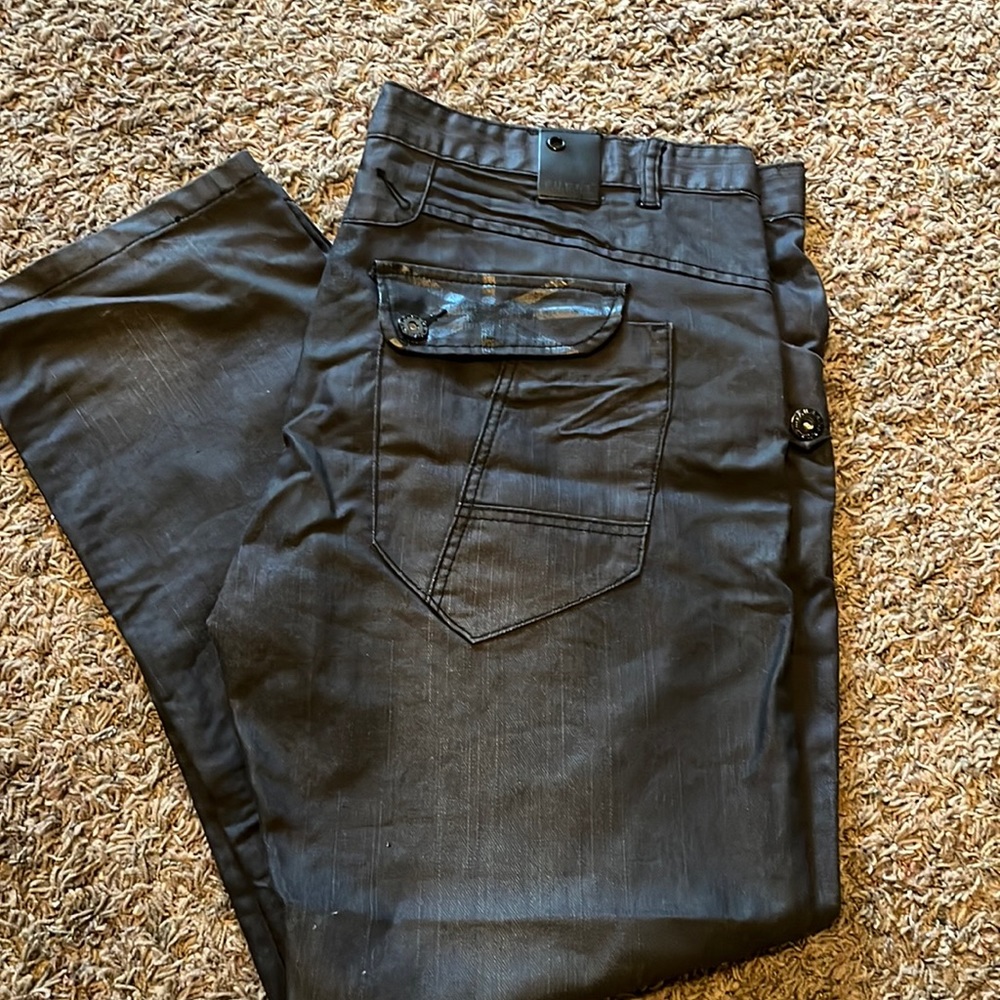 Men’s black denim Relaxed Fit 42X32